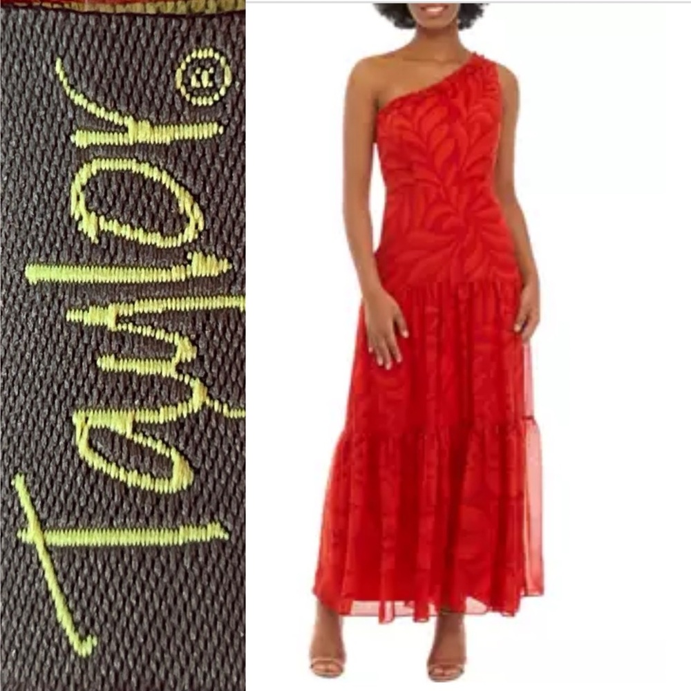 Tyler One Shoulder Tiered Maxi Dress